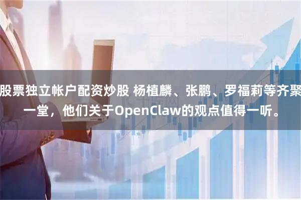 股票独立帐户配资炒股 杨植麟、张鹏、罗福莉等齐聚一堂，他们关于OpenClaw的观点值得一听。